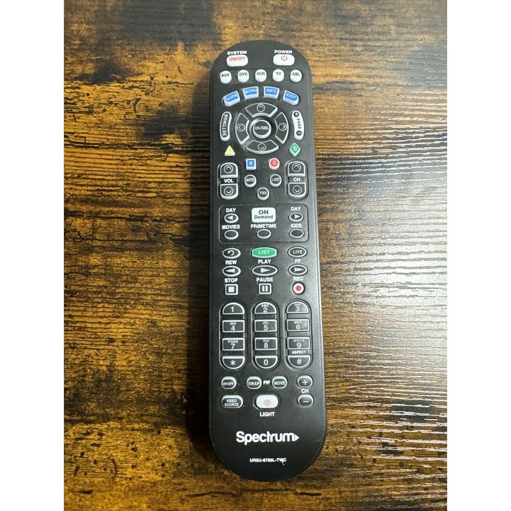 Time Warner Remote Control Model UR5U-8780L-TWC - Tested Good Condition